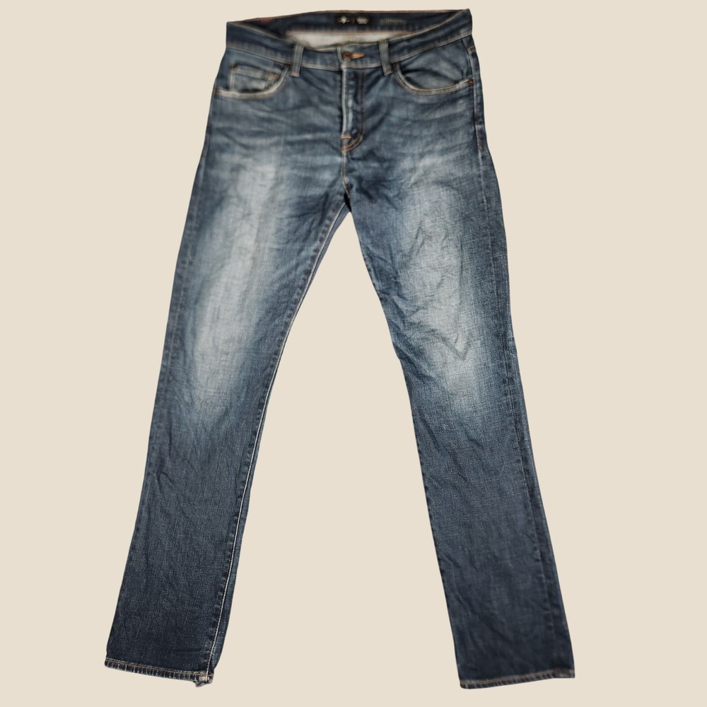 7‎ For All Mankind Slimmy Jeans Mens 32 Blue Good Slim Fit Series 7 Denim